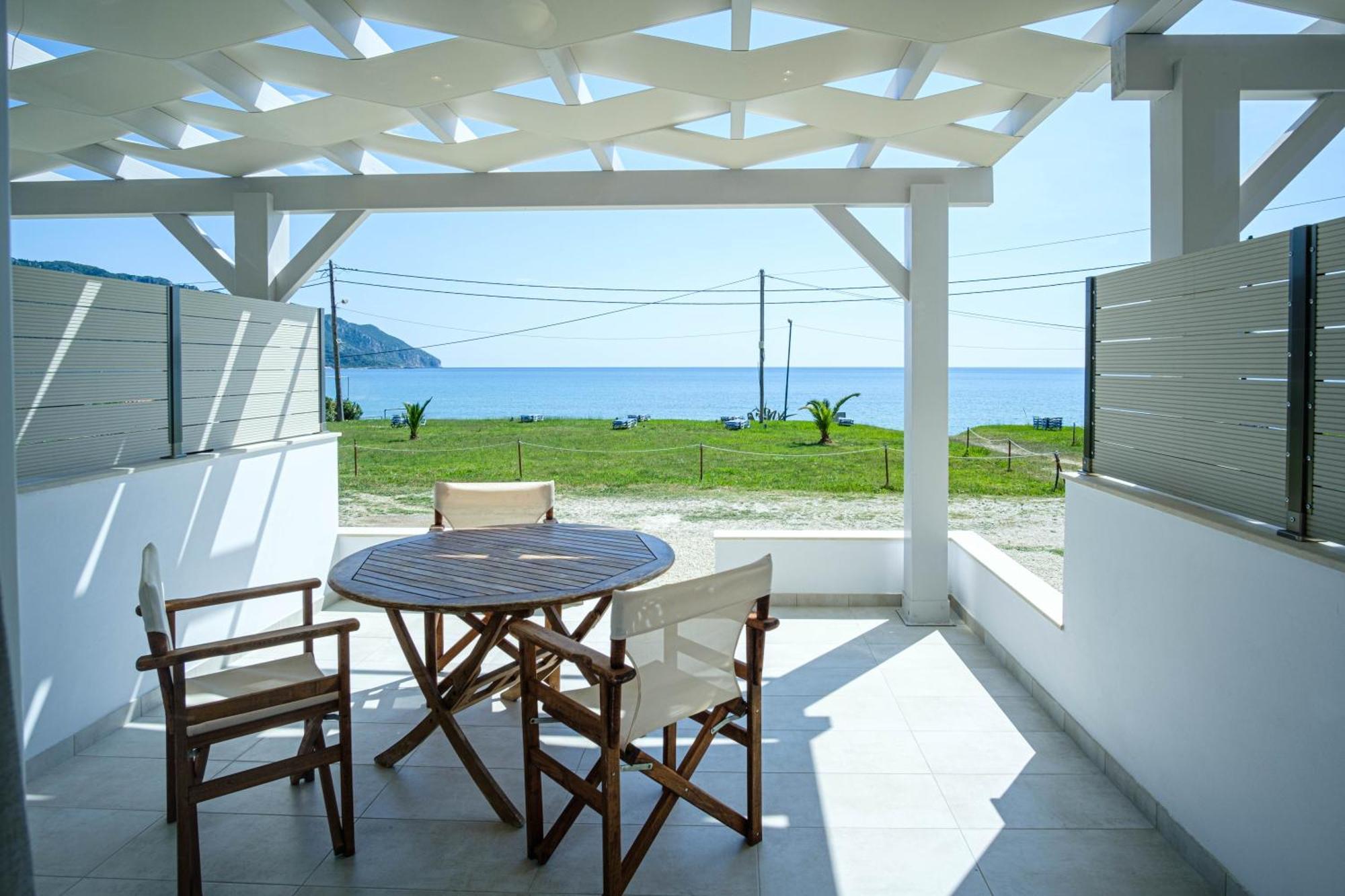 Elias & Vasili House Hotel Agios Georgios Pagon Exterior foto