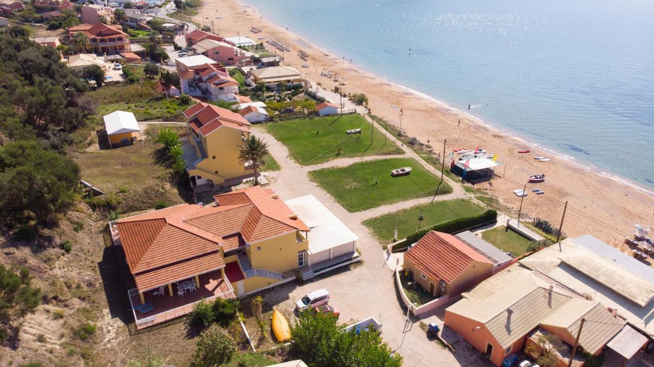 Elias & Vasili House Hotel Agios Georgios Pagon Exterior foto